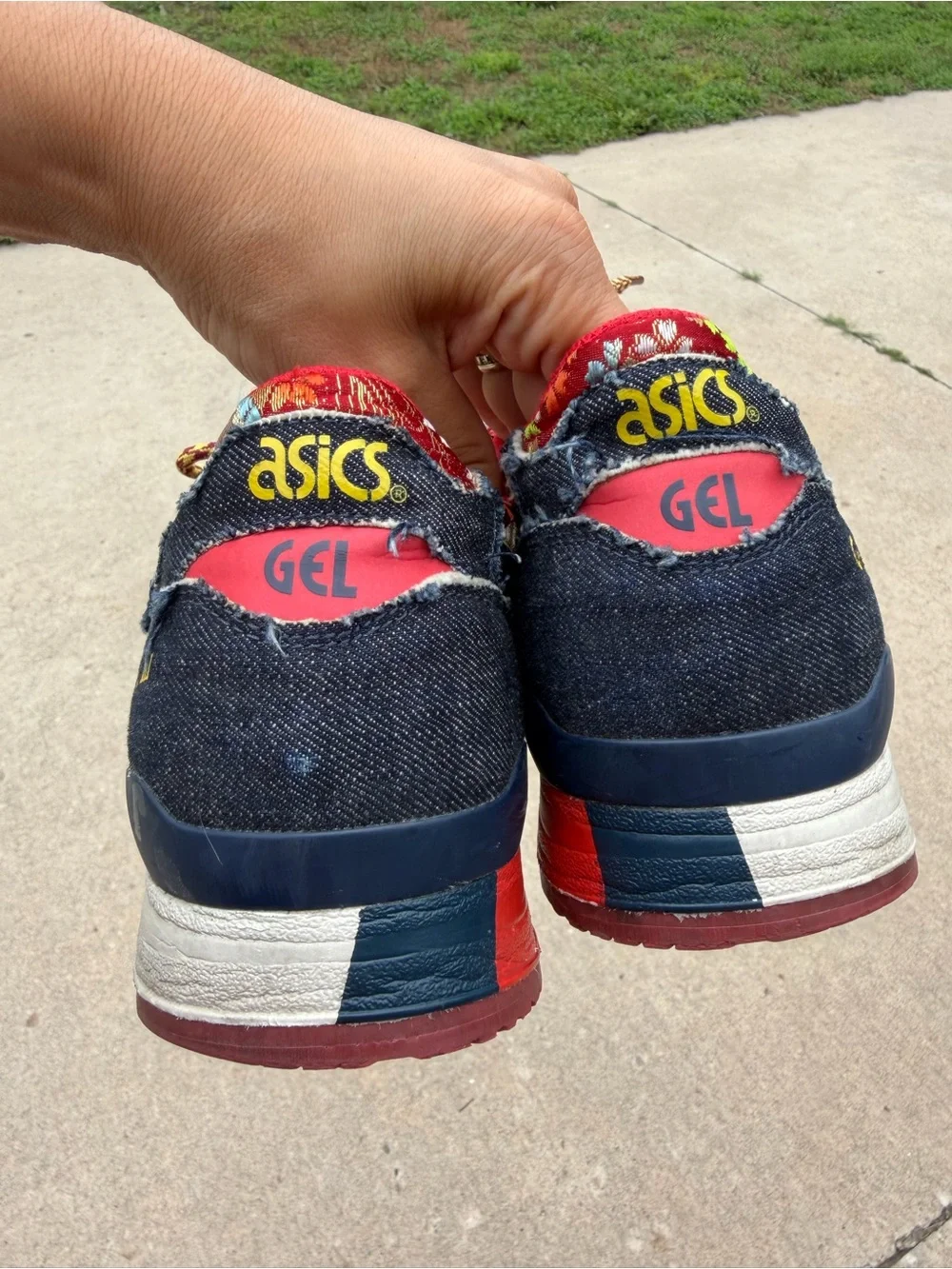 ASICS Gel-Lyte 3 Japanese Denim Kimono Okayama Indigo H5L2N-5050 Split Tongue - Picture 9 of 9
